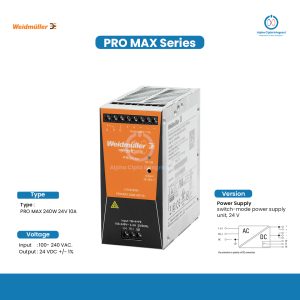 PRO MAX 240W 24V 10A <br> <p style="font-size: 10px;"> 1478130000 </p>